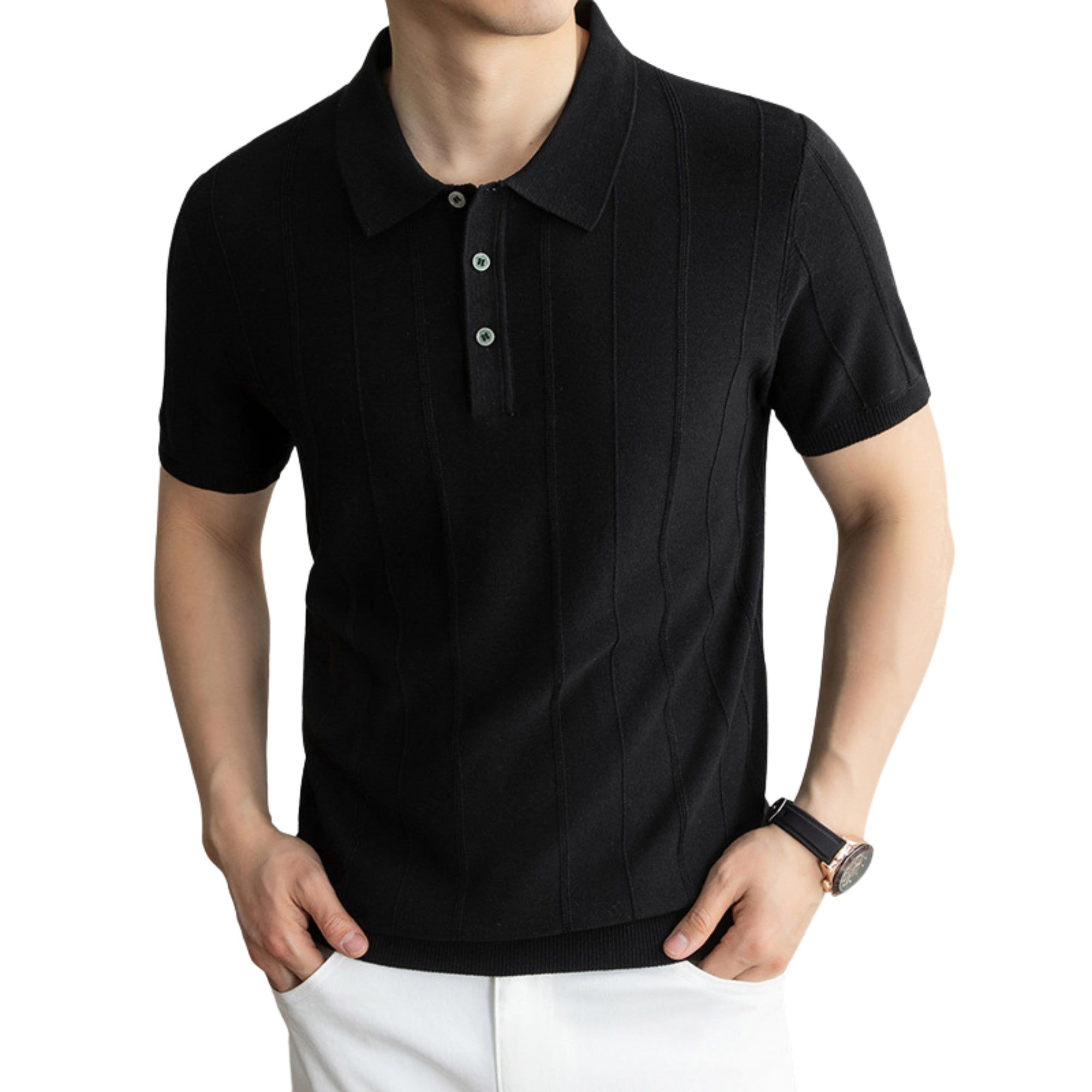 Aurenzo Knit Polo