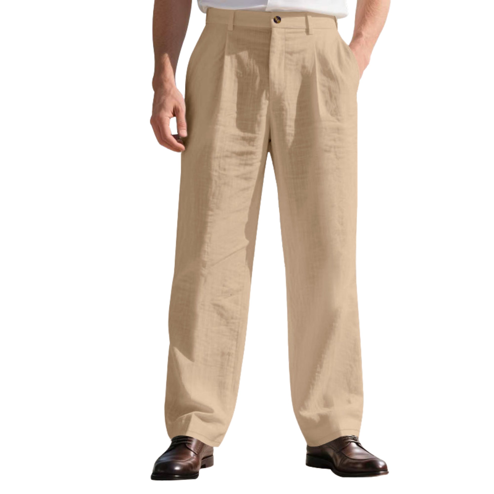 By-Men Coast Linen Broek