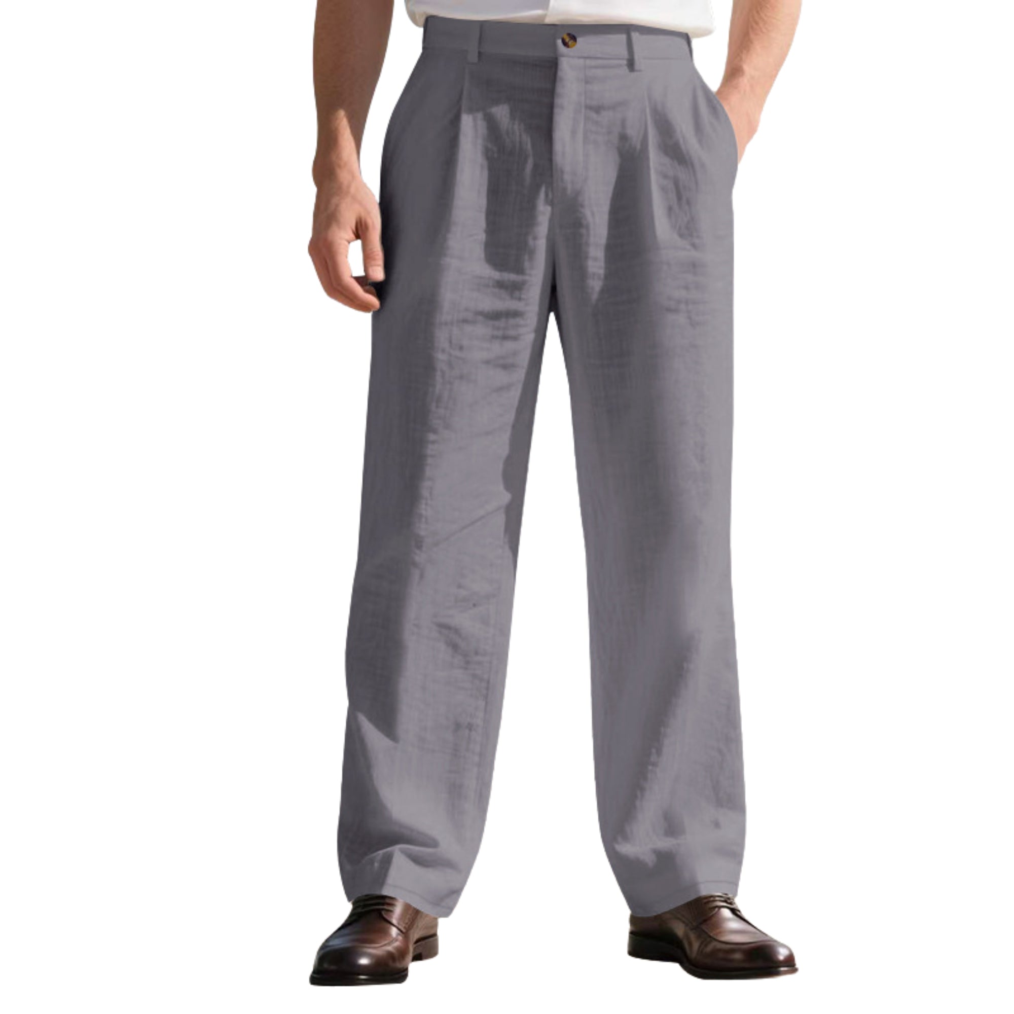 By-Men Coast Linen Broek