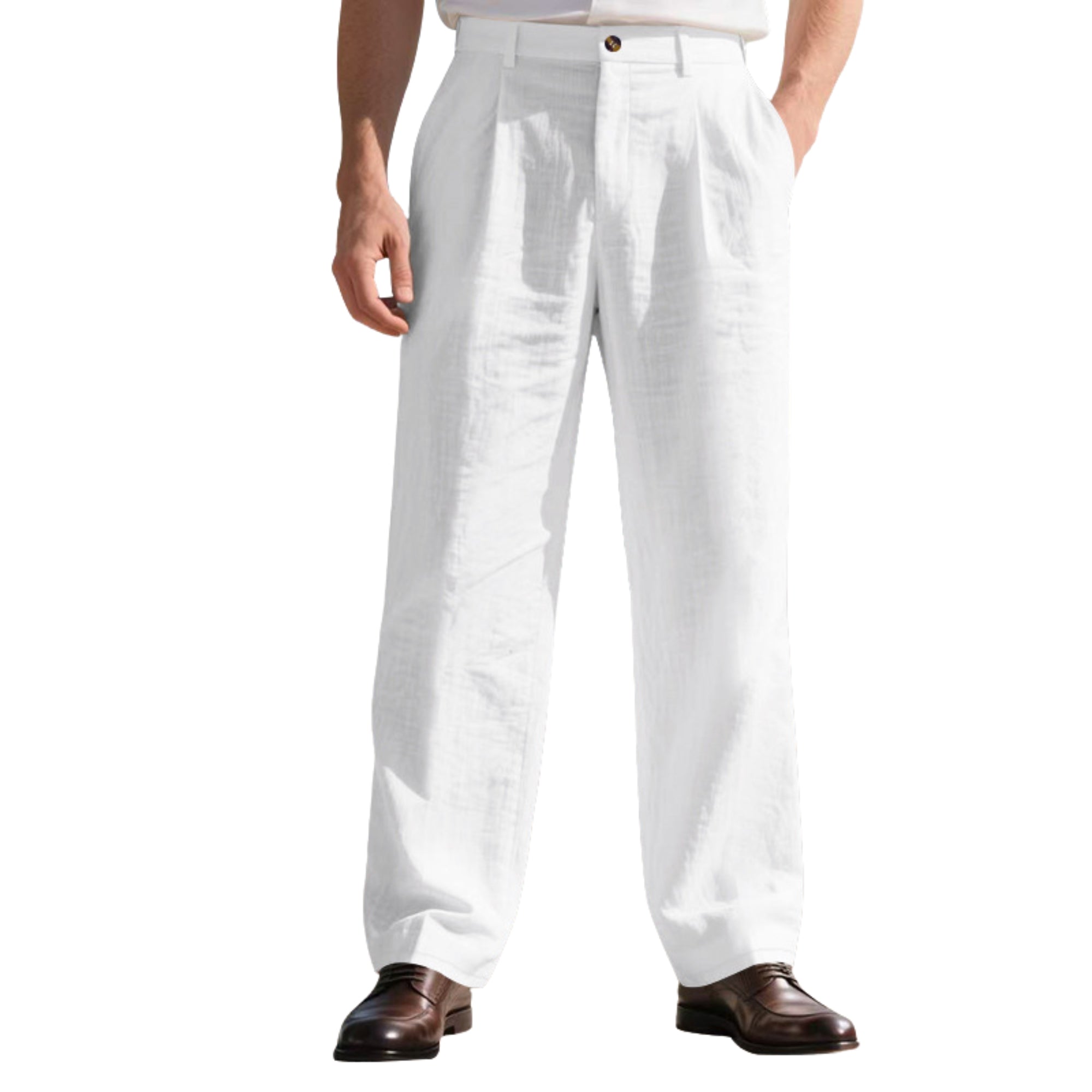 By-Men Coast Linen Broek