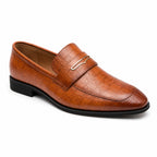 By-Men Ravello Textured Loafers
