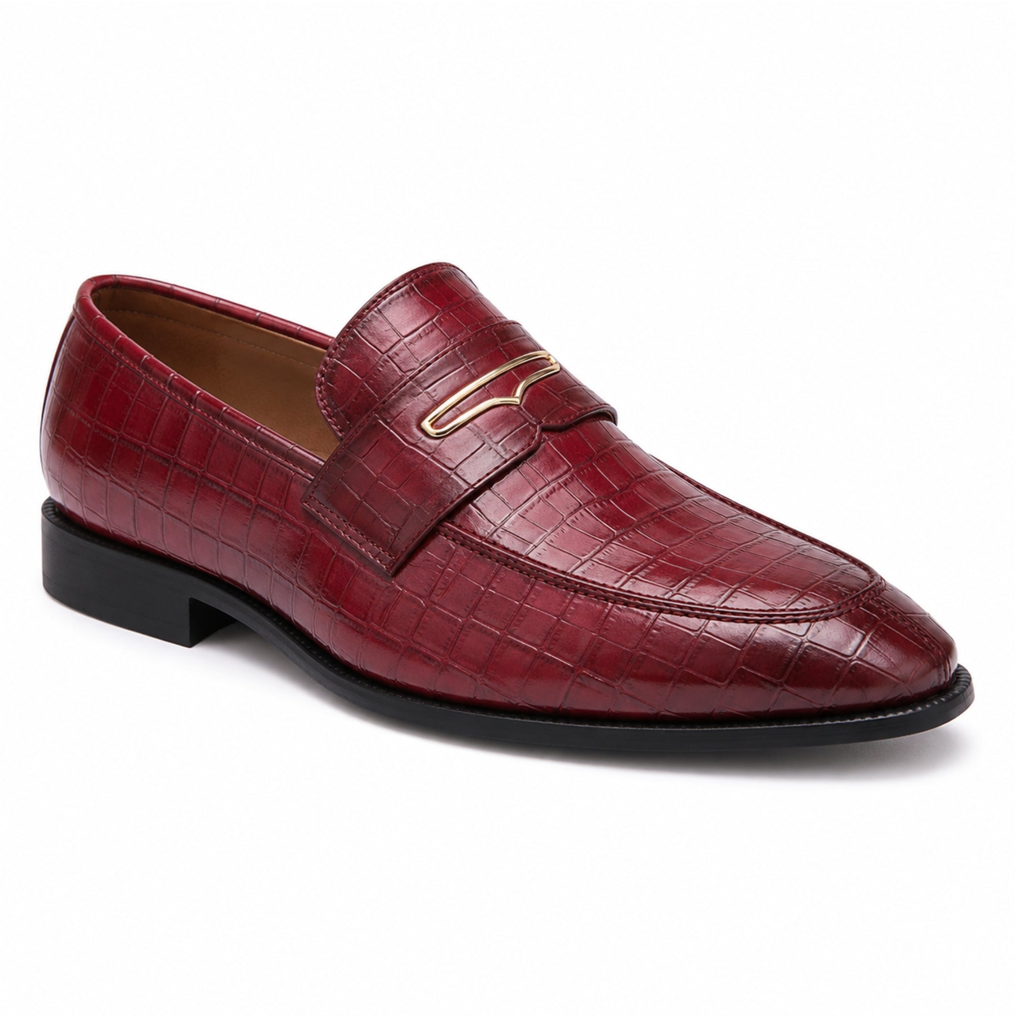 By-Men Ravello Textured Loafers