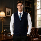 By-Men Velvet Business Vest
