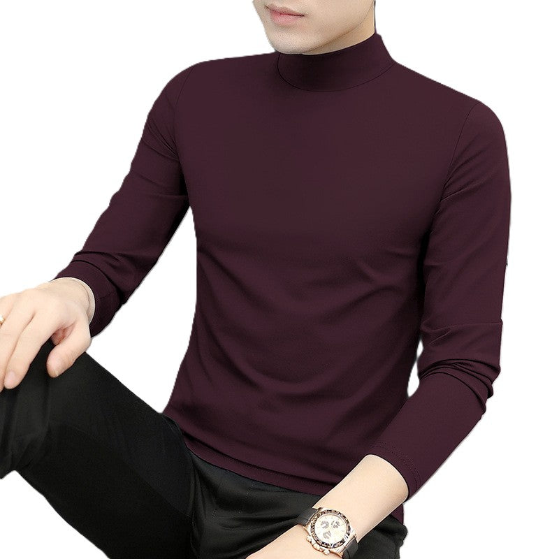 Contour Modal Mock-Neck Shirt