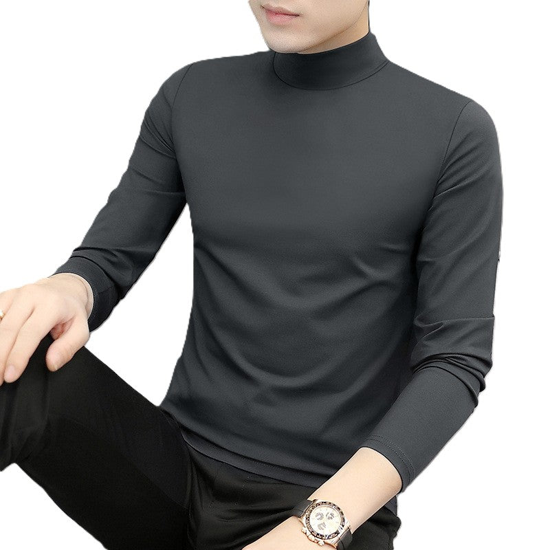 Contour Modal Mock-Neck Shirt