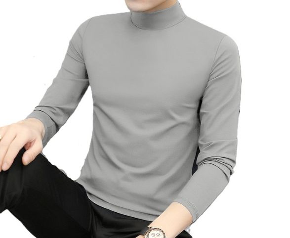 Contour Modal Mock-Neck Shirt