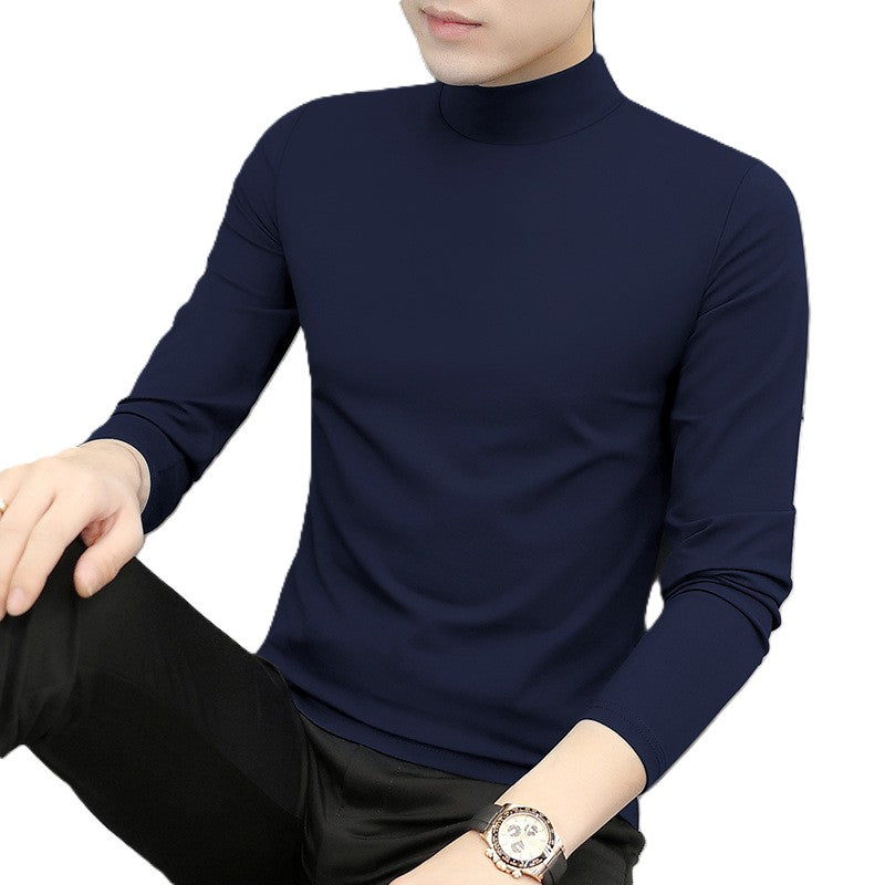 Contour Modal Mock-Neck Shirt