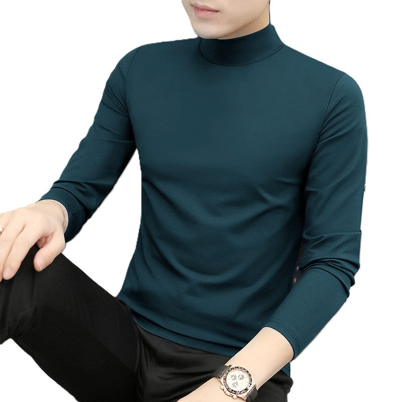 Contour Modal Mock-Neck Shirt
