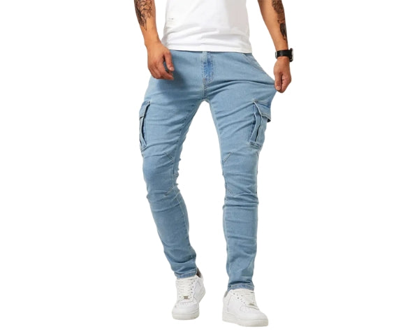 FlexWork Cargo Denim