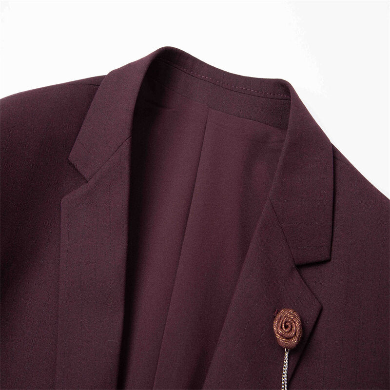 Cityline Burgundy Suit