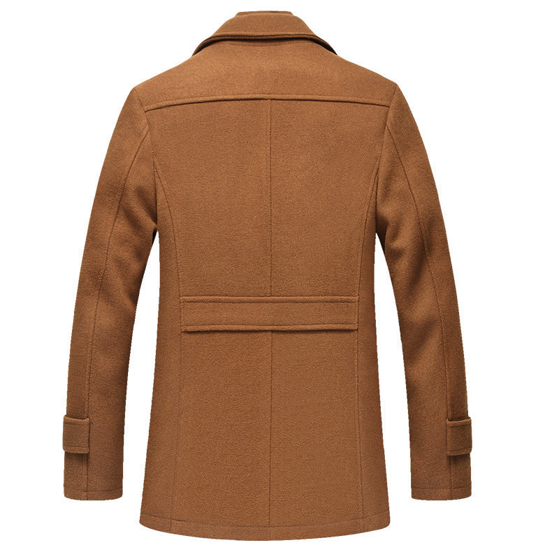 Vanguard Dual-Collar Wool Coat