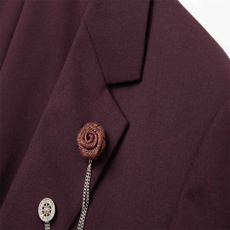 Cityline Burgundy Suit