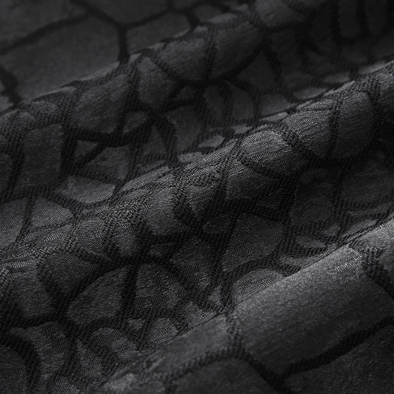 Obsidian Croc Blazer