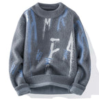 Graphite Script Sweater 