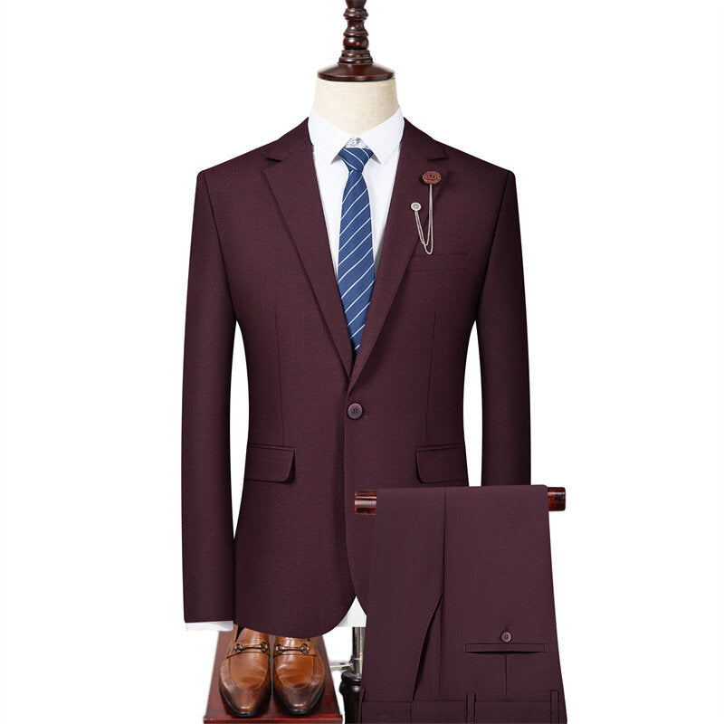 Cityline Burgundy Suit