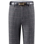 Regal Wool Stripe Trousers 