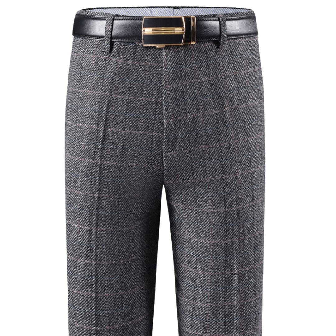 Regal Wool Stripe Trousers 