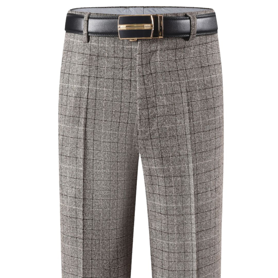 Regal Wool Stripe Trousers 