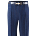 Regal Wool Stripe Trousers 