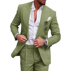 Solvano Linen Suit