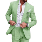 Solvano Linen Suit