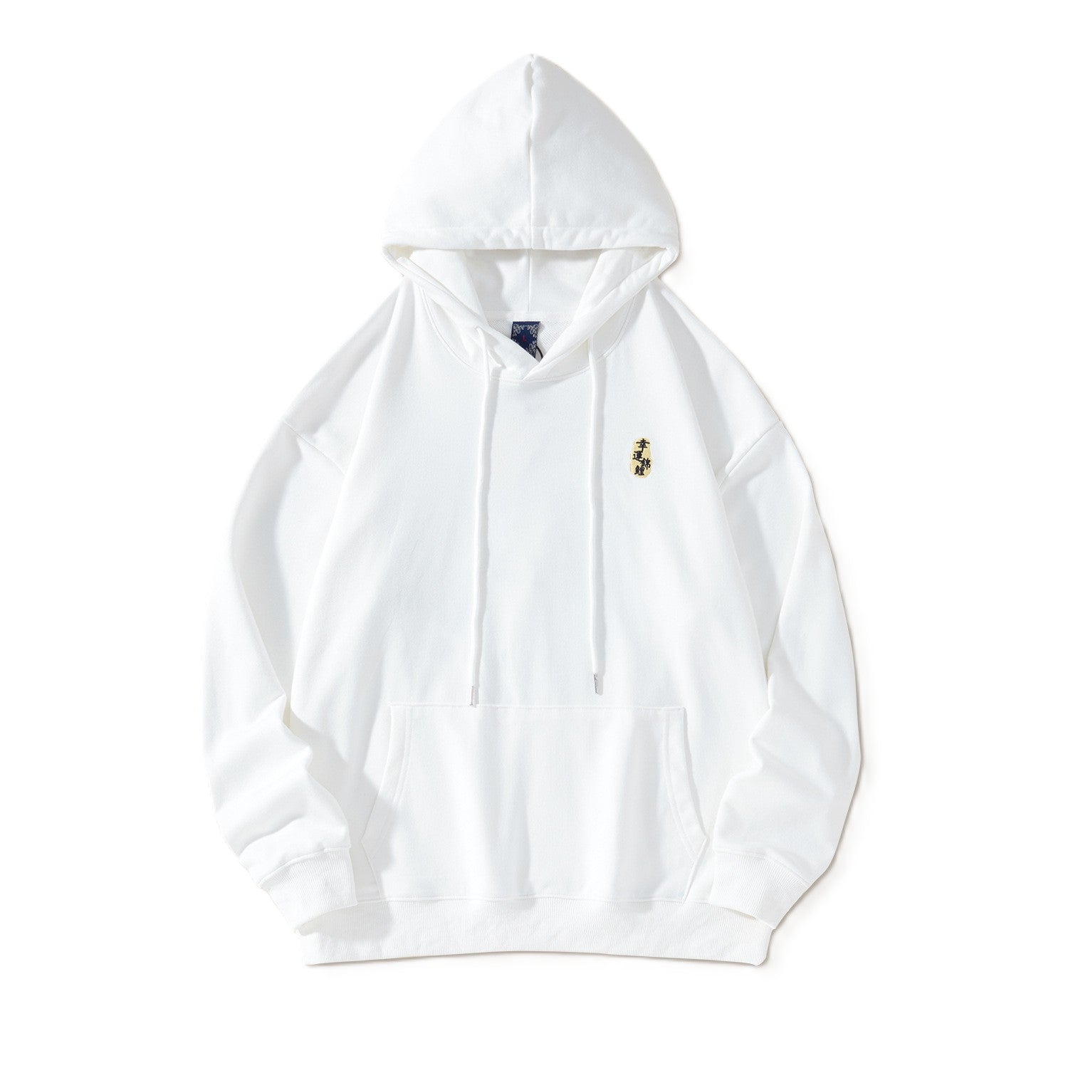 Twin Koi Embroidered Hoodie 