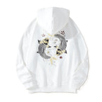 Twin Koi Embroidered Hoodie