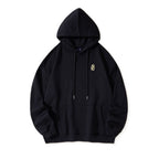 Twin Koi Embroidered Hoodie