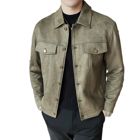Urban Suede Utility Jacket