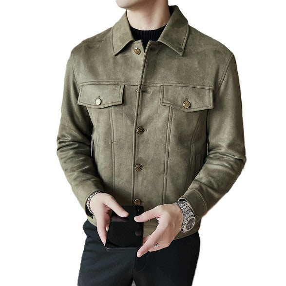 Urban Suede Utility Jacket