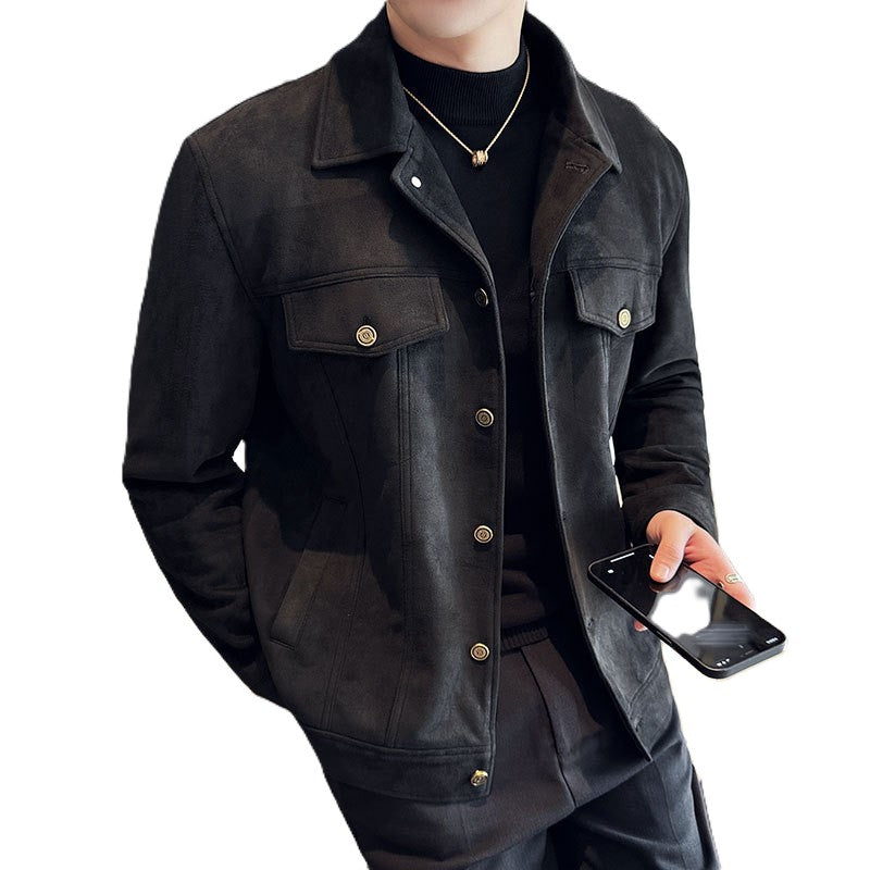 Urban Suede Utility Jacket