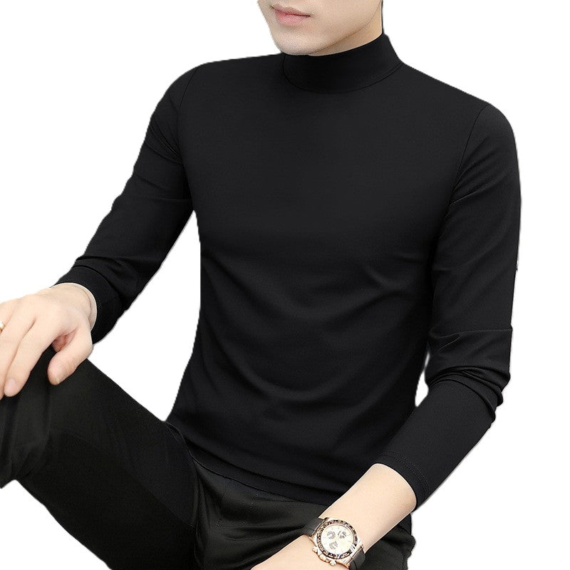 Contour Modal Mock-Neck Shirt