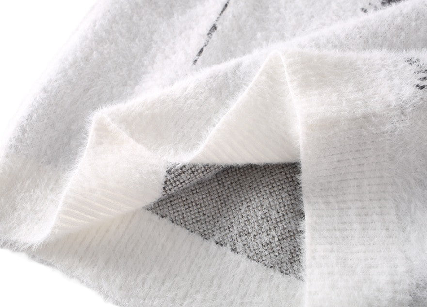 Graphite Script Sweater 