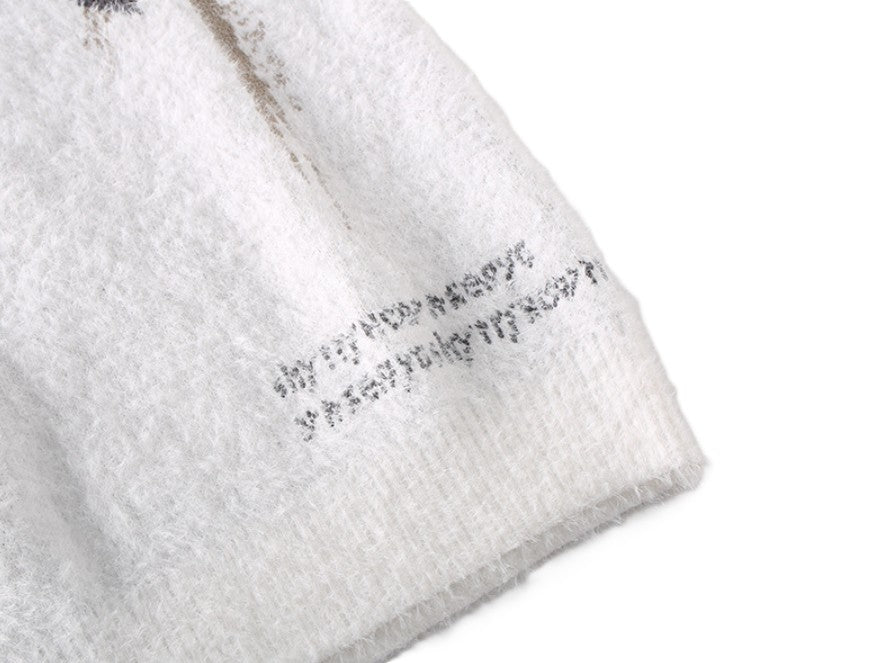 Graphite Script Sweater 